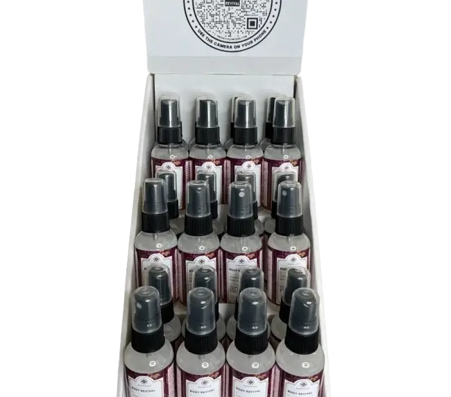 Body Revival Counter Display