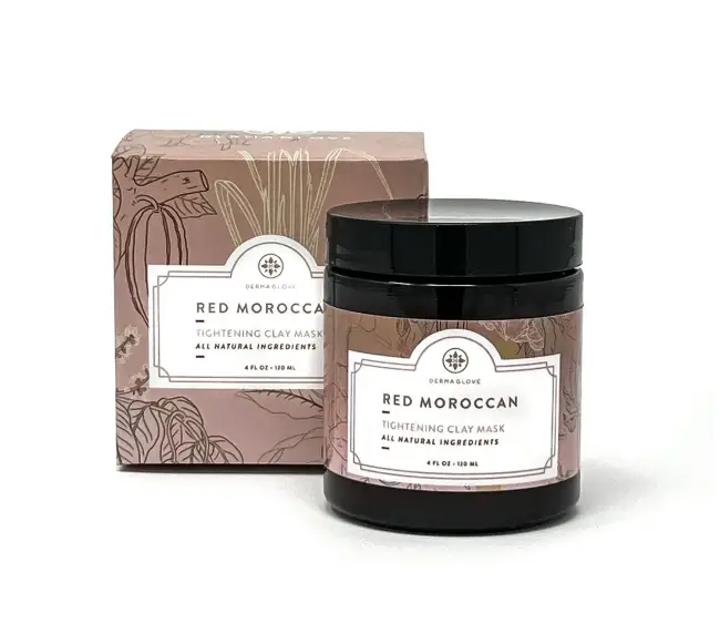 Case Red Moroccan Clay Face Mask